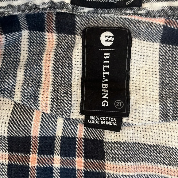 Billabong plaid - Picture 5 of 5